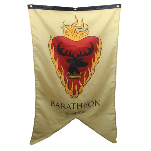 Game of Thrones Baratheon Sigil Banner